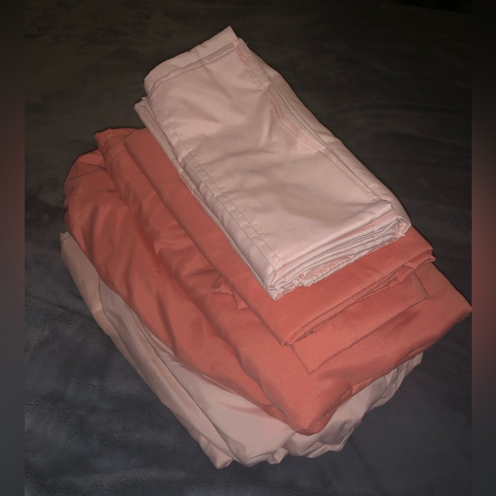 King size pink sheets